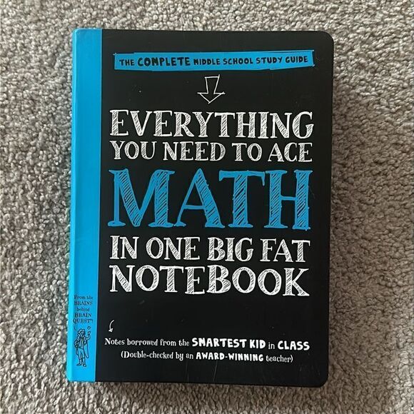 “Everything You Need to Ace Math In One Big Fat Notebook” - Picture 5 of 5